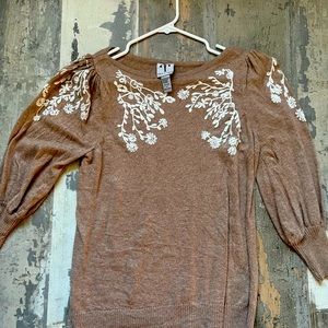 Rain and rose sweatshirt